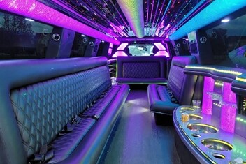 Manchester Limo Interior