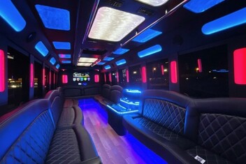 Manchester Limousine Bus Interior