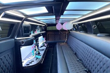Manchester Limousine Interior