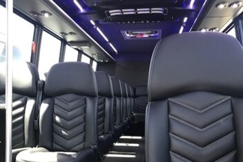 Manchester Minibus Interior