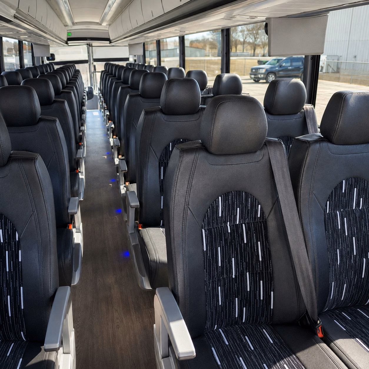 charter buses for ceremony to reception transfers across manchester